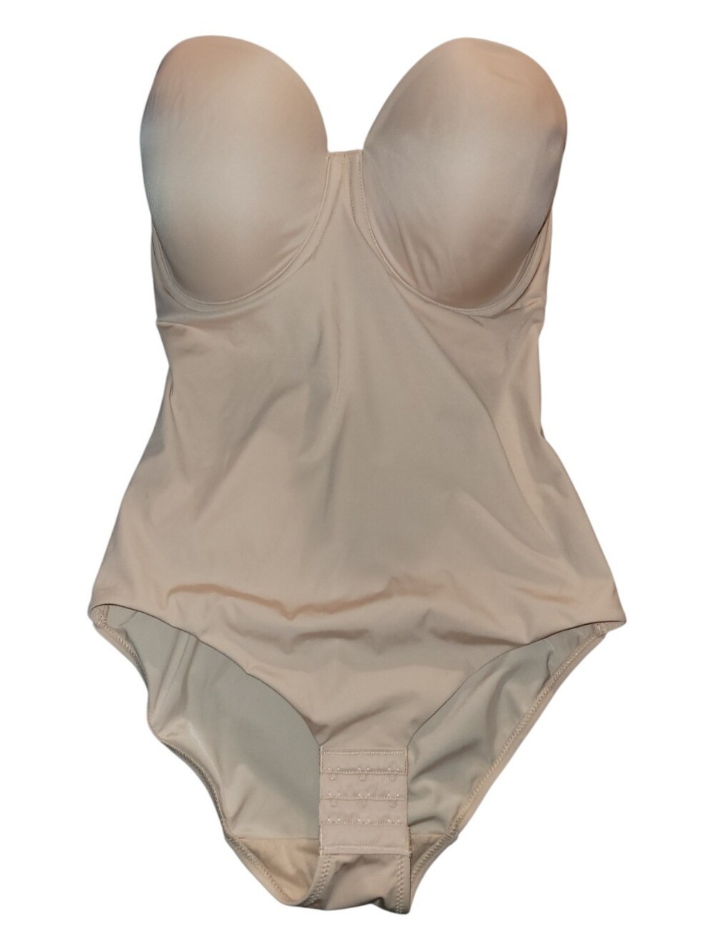 Wacoal Red Carpet Strapless Shaping Bodysuit Push Up Underwire Bra 34G